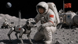 Xitoylik olimlar Oyda to‘rt oyoqli robotlardan foydalanishni rejalashtirmoqda