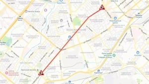Toshkentda Shota Rustaveli ko‘chasida yo‘l harakati cheklandi