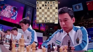 Nodirbek Abdusattorov jahon chempionini mag'lub etib O'zbekistonni g'alabaga boshladi