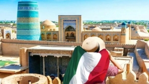 The number of tourists from Italy to Uzbekistan has increased