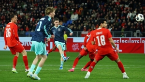 The German national team defeated Switzerland in a dramatic situation