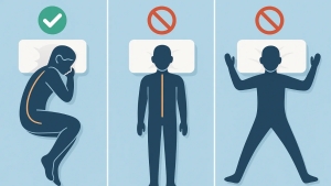 Yonboshlab uxlash sog‘lom uyqu uchun foydali