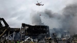 Rossiya Kiyev va hududlarga raketa zarbalari berdi