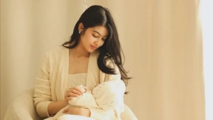 Feruza Yusupova celebrated the 2-month anniversary of her daughter Shamsiya