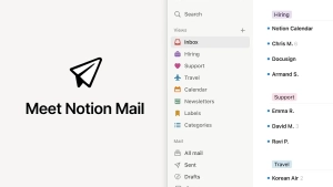 Notion Mail xizmatini to'xtatib sun'iy intellektga o'tkazdi