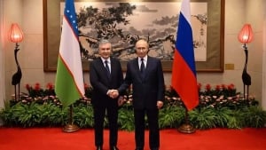 Президенты Узбекистана и России обсудили сотрудничество