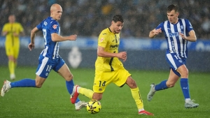 The match between Alaves and Villarreal ended in a draw