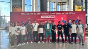 O‘zbekiston dzyudo terma jamoasi Ostona shahriga yetib bordi
