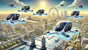 Electric air taxi service will be launched in Great Britain