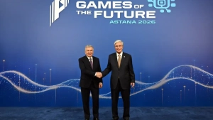 Shavkat Mirziyoyev Ostonada Kelajak o'yinlari musobaqasining ochilishida qatnashdi