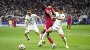 Uzbekistan – Qatar 1:0, the first half has ended