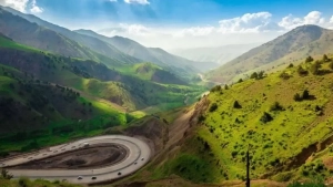 A modern tourism project will begin in the Qamchiq Pass