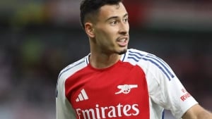 Martinelli was named the best player of the match by UEFA