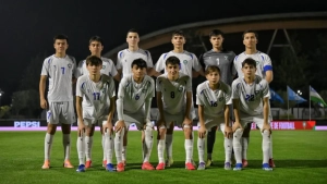 Uzbekistan U17 national team won against Morocco