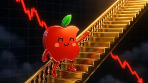 Apple rekord daromadga qaramay aksiyalari narxi pasayishiga uchradi