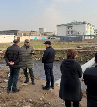 The problem of crossing the Sergeli canal has been resolved.