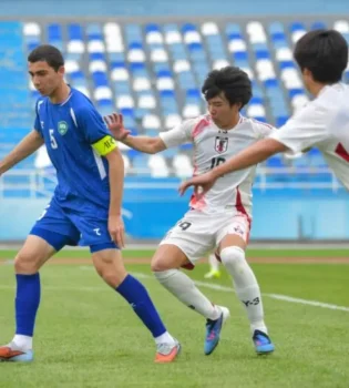 O‘zbekiston va Yaponiya U20 jamoalari durang o‘ynadi