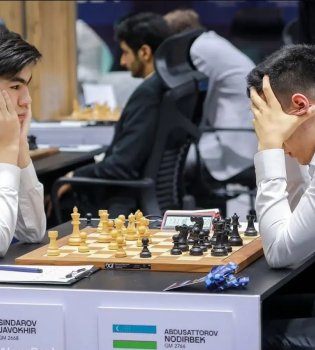 Tata Steel derby among Uzbek chess players!
