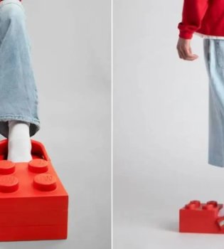 Crocs and Lego collaboration presents an unusual footwear