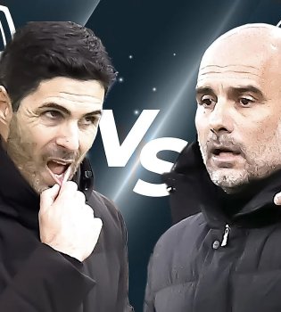 The League Cup final between Arsenal and Manchester City has begun