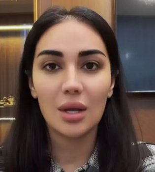 A drone crashed onto Munisa Rizayeva's house