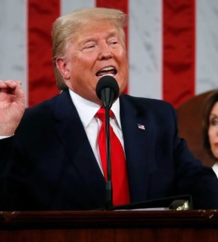 Trump addressed annual results and plans in Congress