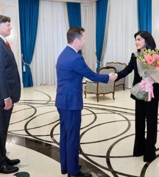 Saida Mirziyoyeva received the US delegation