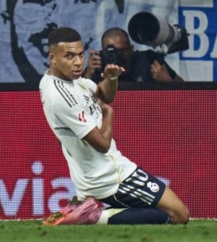 Mbappe is second in goals, Kane is third