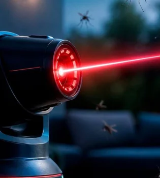 A device that destroys mosquitoes with lasers has been created in China