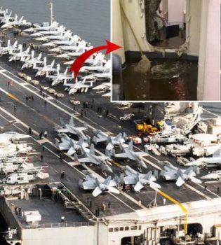 AQSH aviatashuvchisi xavfsiz, lekin joylashuvi sir bo'lib qoldi