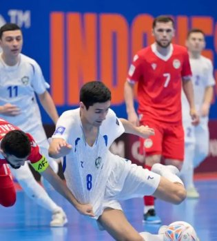 Футзальная команда Узбекистана сыграла вничью с Таджикистаном