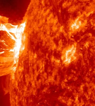 The first X-class flare occurred on the Sun within two months