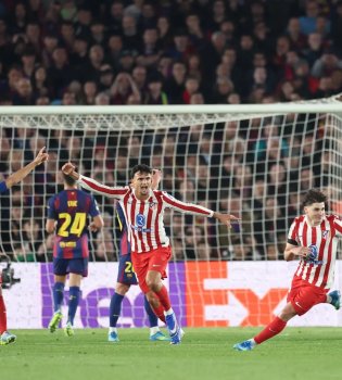 Атлетико Мадрид прервал многолетнюю серию без побед в Кампу Нуда