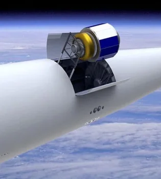 Roscosmos presents a mockup of the reusable Korona rocket