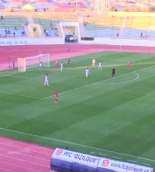 Qizilqum Navoiyda Mashalni mag'lub etib ikki gol urdi