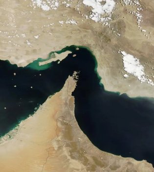 The Strait of Hormuz was closed and three ships returned.