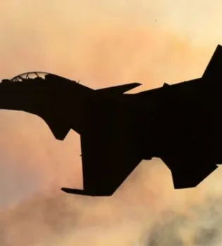 Military fighter jet crashed in Kazakhstan