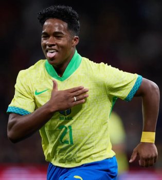 Endrik may be called up to the Brazil national team