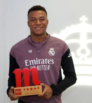 Kilian Mbappe «Real Madrid»ning mavsumdagi eng yaxshi futbolchisi bo'ldi