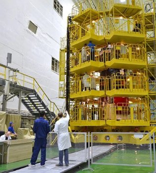 Preparations for the launch of the Progress MS-35 cargo ship have begun at Baikonur Cosmodrome