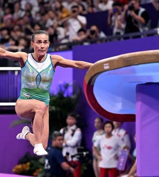 Оксана Чусовитина заняла четвертое место на Кубке мира