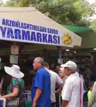 Zominda arzon narxli oziq-ovqat yarmarkasi tashkil etildi