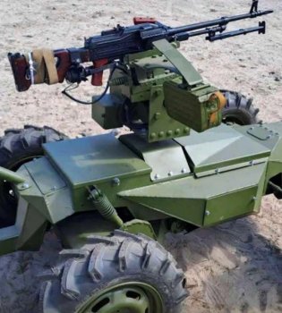 Ukraina armiyasi piyoda askarlar o'rniga robotlardan foydalanishni boshladi