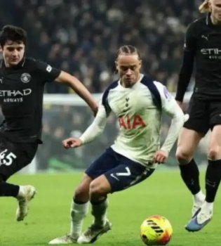 The match between "Tottenham" and "City" ended in a draw