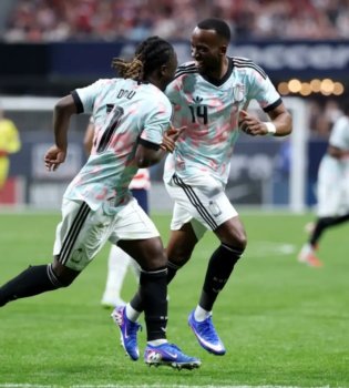 The US national team was upset at home by Belgium