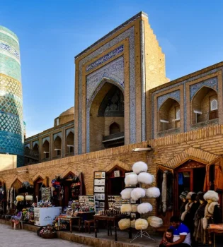 A new $80 million Congress Hall is being built in Xiva.