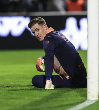 There was a problem registering Ter Stegen