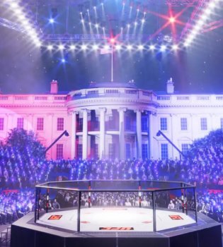 A symbolic tournament in UFC history will be held at the White House