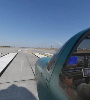 X-Plane 12 Simulator is Installed on Apple Vision Pro Device