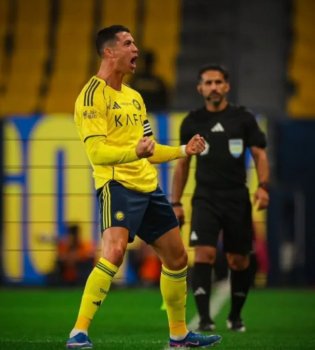 Ronaldo scored a double, "An-Nasr" achieved a big victory